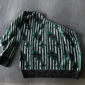Asymmetrical LF Furst of a Kind sweater